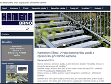 Tablet Screenshot of kamena.cz